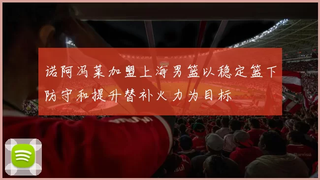 诺阿冯莱加盟上海男篮以稳定篮下防守和提升替补火力为目标